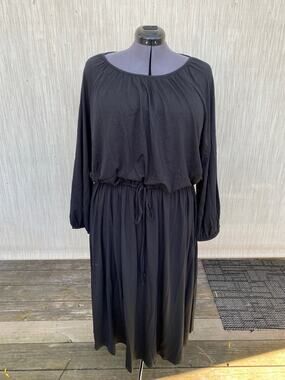 Who What where Dress Black knit sz XXL